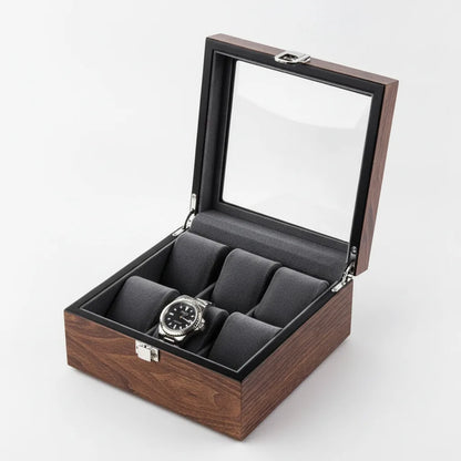 Boîte à Montre en Chêne 6 Emplacements