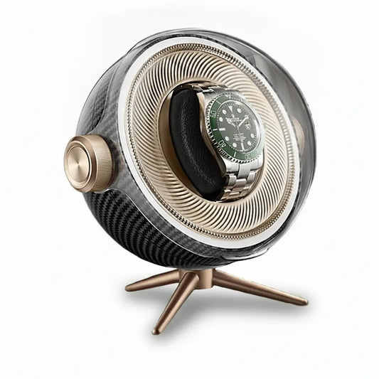 Remontoir Tripode Solo Carbone : 1 Montre Automatique