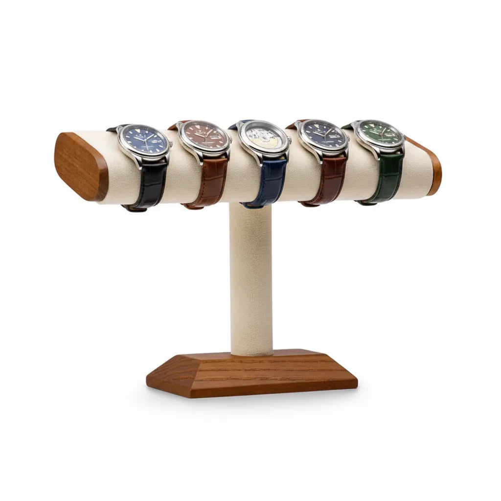 Porte Montre Bois de Chêne Cosy Crème
