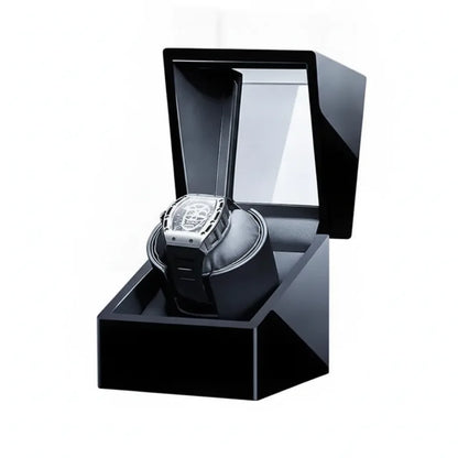 Remontoir Deluxe Black Swan : PrÃ©servation Ã‰lÃ©gante de Vos Montres