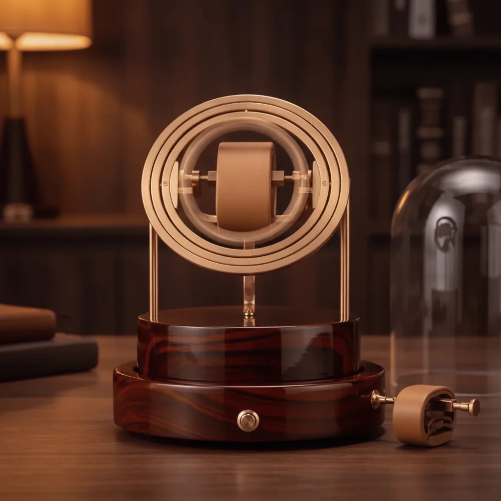 Remontoir Astronome Prestige : L'écrin doré pour votre montre automatique