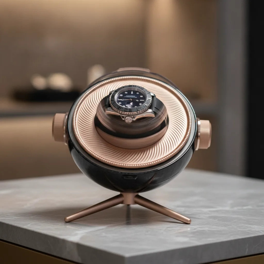 Remontoir Tripode Solo Doré pour 1 Montre Automatique