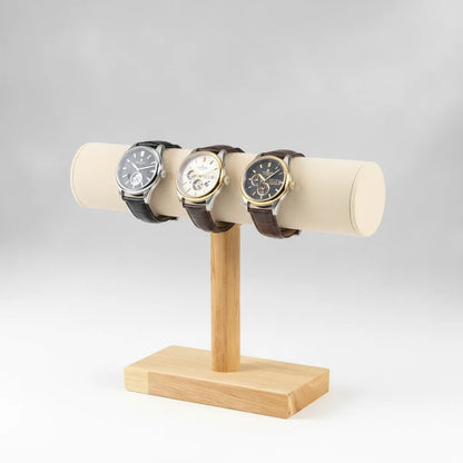 Porte-Montre Bambou Crème Haut (4 Montres)