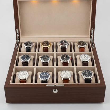 Remontoir à Montres Dozuor Bois 12 Automatiques