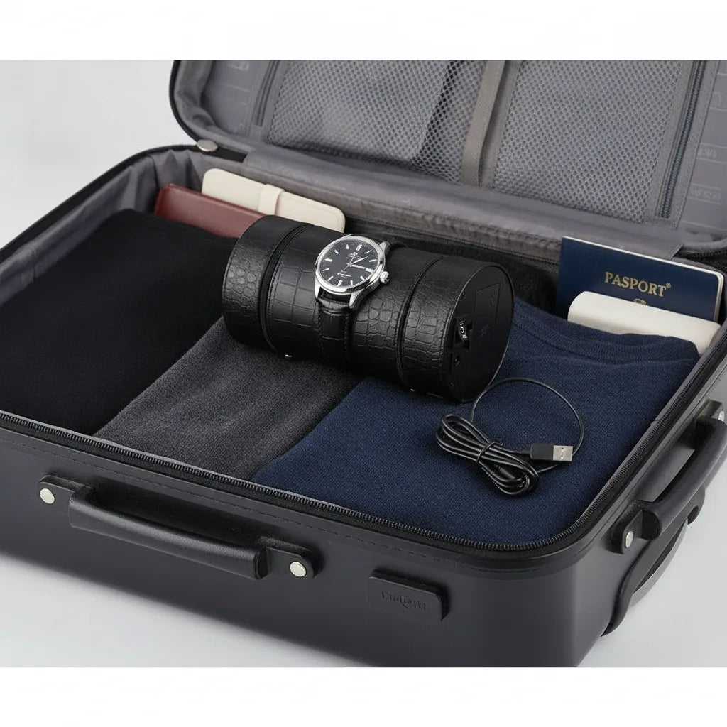 Remontoir Portatif Rocket Noir pour Montre Automatique