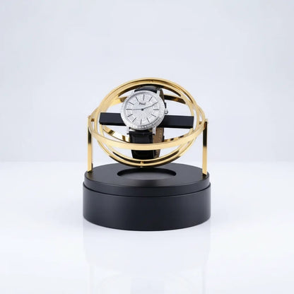 Remontoir Astronome DorÃ© : Ã‰lÃ©gance et Protection pour Montres Automatiques