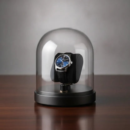 Remontoir Montre Automatique Cloche de Lune en Verre